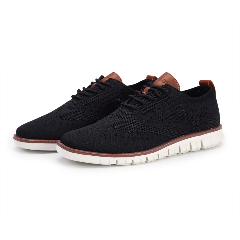 Knitted Dress Shoes Black / 10 Knitted Dress Shoes Black / 10